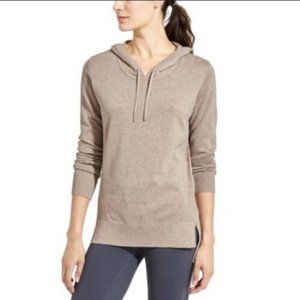 Athleta Winding River Hooded Sweater Oatmeal - Never Worn!